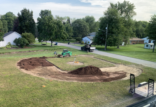 Dad builds a real 'Field of Dreams' for his 5-year-old son