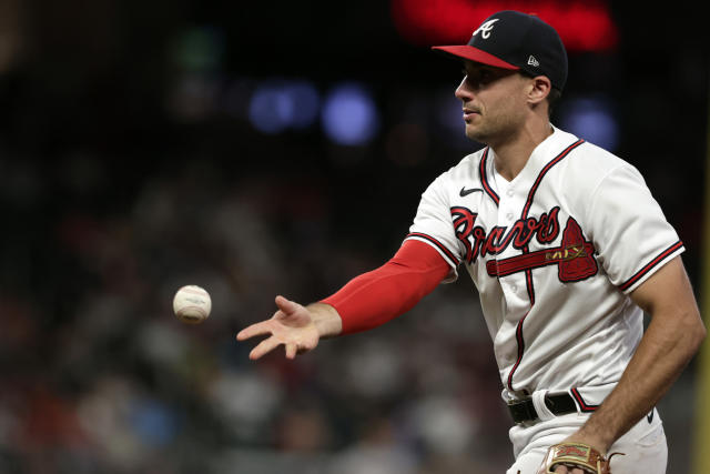 Acuña, Riley and Olson homer for Braves, who hammer Angels 12-5 to take  series - The San Diego Union-Tribune