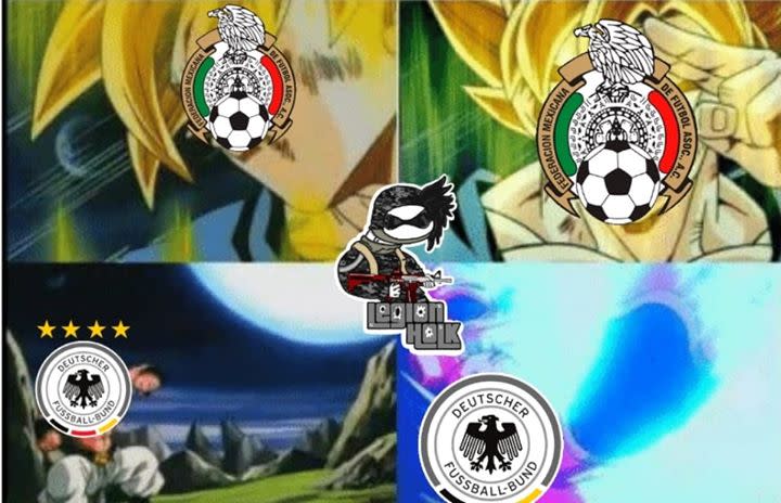 Memes Alemania vs México