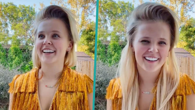 JoJo Siwa Transforms Her Pixie Cut into a Long Mullet in New TikTok