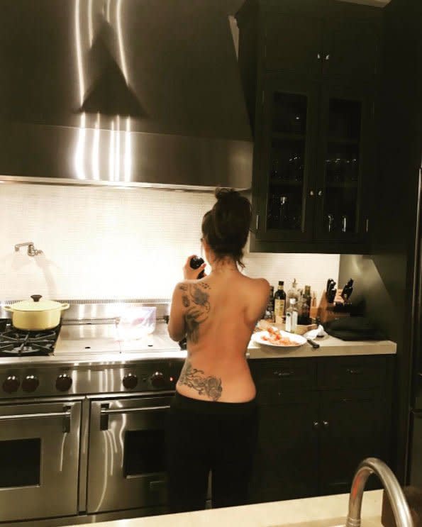 Nothing to See Here, Lady Gaga Is Just Making Some Eggs