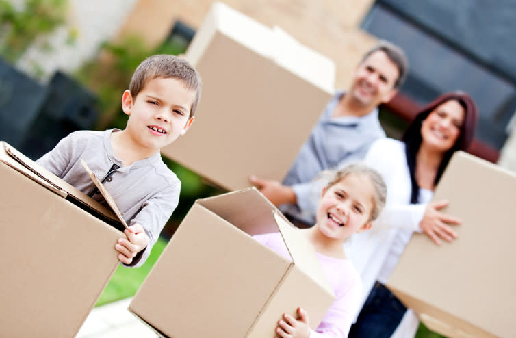 <span class="caption">A fresh start or the cause of more problems?</span> <span class="attribution"><a class="link " href="http://www.shutterstock.com/pic-98332484/stock-photo-family-moving-home-and-carrying-cardboard-boxes.html?src=bFVccrFfhNoK84qw0VNWsA-1-17" rel="nofollow noopener" target="_blank" data-ylk="slk:Shutterstock/Andreser;elm:context_link;itc:0;sec:content-canvas">Shutterstock/Andreser</a></span>