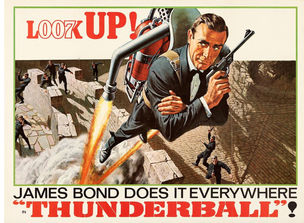 "Thunderball" theatrical poster