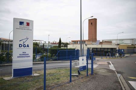 A view shows the Direction generale de l'armement (DGA) offices, where the France's BEA crash investigation agency will verify the plane debris found on Reunion Island, in Balma near Toulouse, France, July 30, 2015. REUTERS/Stringer