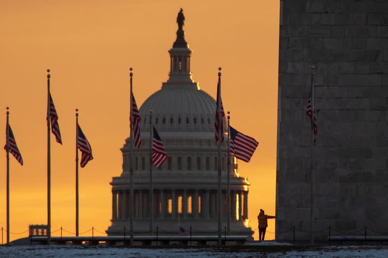 First anniversary of the January 6, 2021 attack on the U.S. Capitol, in Washington