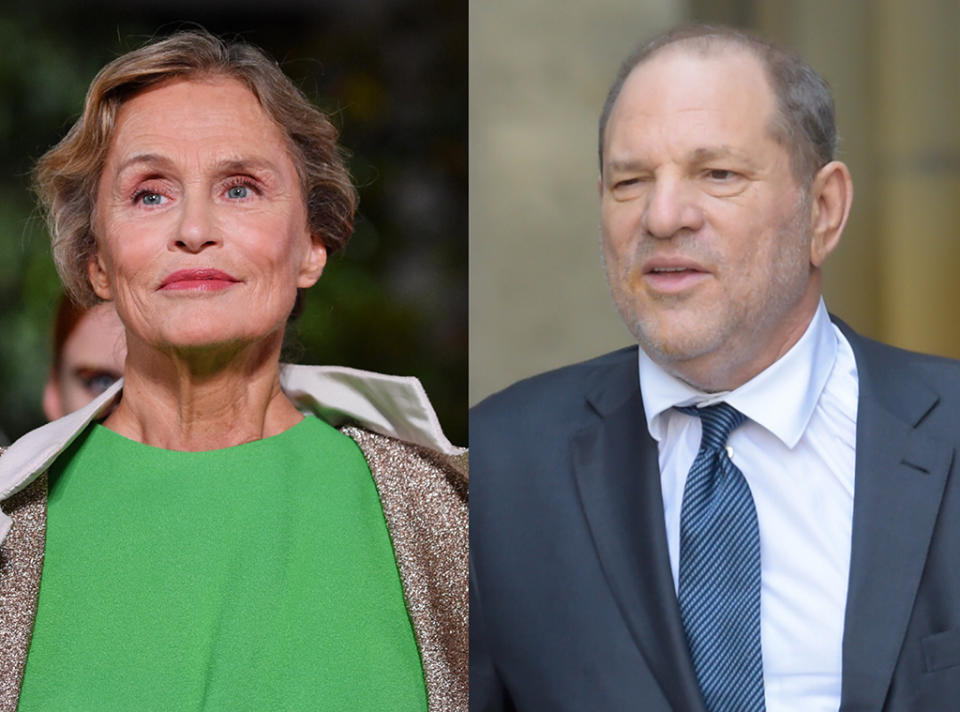 Lauren Hutton, Harvey Weinstein