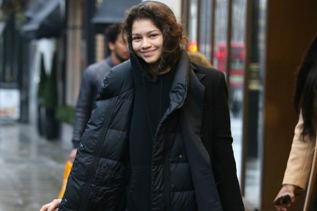 Zendaya Makes Comfy Travel Style Look Chic in These Slick Studded All  Saints Boots