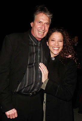 David Brenner and Tai Babilonia at the NY premiere of Lions Gate's Beyond the Sea