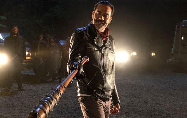 Negan killed Glenn and Abraham. Photo: AMC