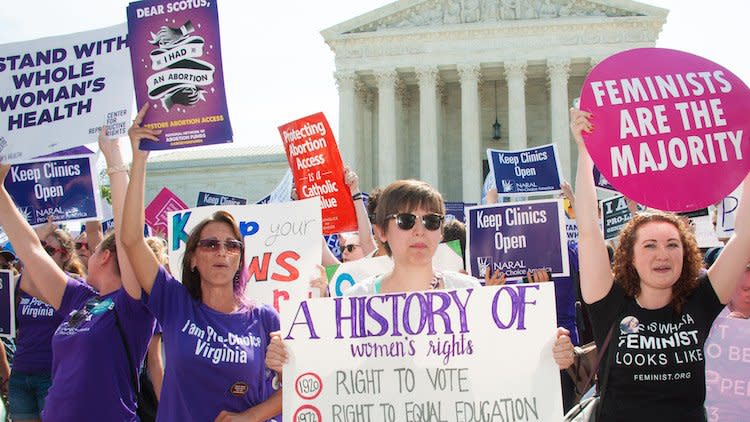 Abortion rights protest