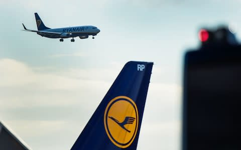 Ryanair believes the policy will cut delays - Credit: AFP
