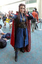 <p>Cosplayer dressed as Doctor Strange at Comic-Con International on July 20 in San Diego. (Photo: Angela Kim/Yahoo Entertainment) </p>