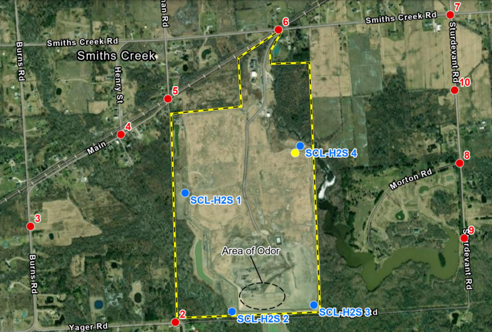 St. Clair County contracted separately with Tetra Tech, which continues its own air monitoring at multiple stations and reading areas around the Smiths Creek landfill. Like the state's results, levels of hydrogen sulfide have varied but were reportedly no cause for long-term health concerns.