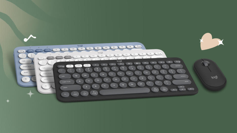 Logitech Pebble keyboard and mouse