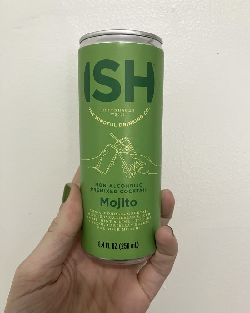 Ish Mojito  mocktail can