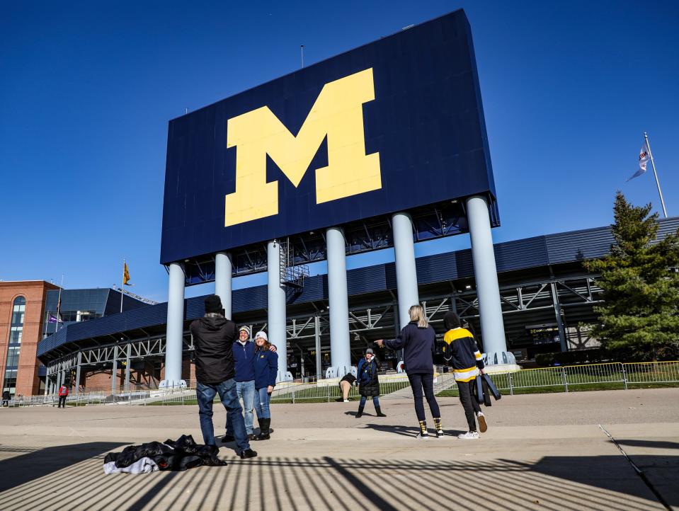 Michigan Stadium in Ann Arbor.