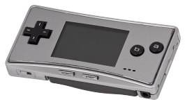 The Game Boy Micro.