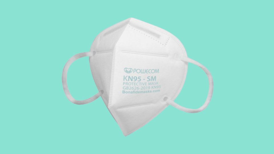 Disposable face masks for kids: Powecom KN95 masks