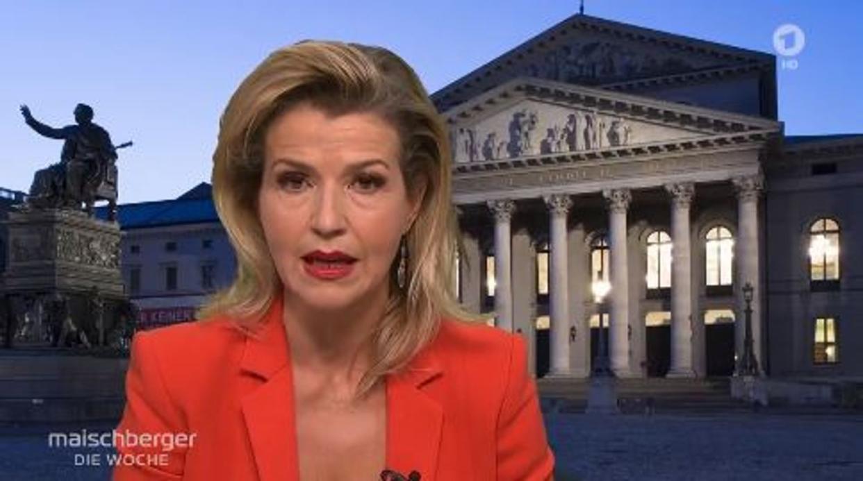 Anne-Sophie Mutter forderte bei Sandra Maischberger eine Rückkehr zum Normalbetrieb in der Kulturbranche. (Bild: ARD)