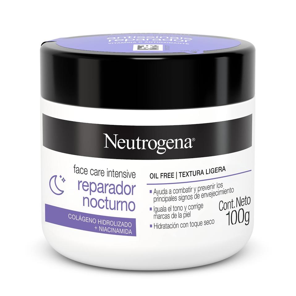 Crema hidratante facial reparador nocturno Neutrogena 