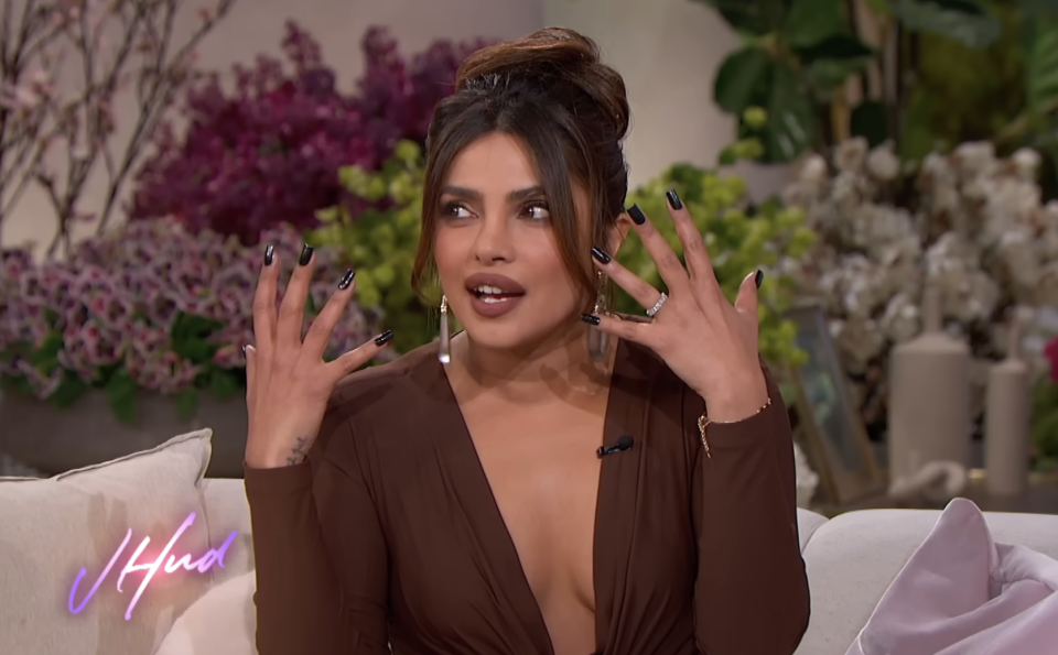 priyanka during the interview