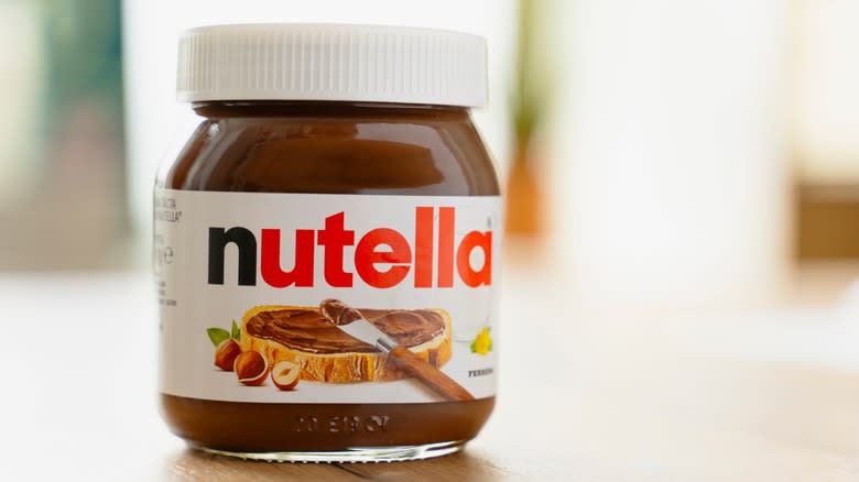 jar of Nutella