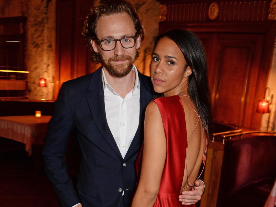 Tom Hiddleston and Zawe Ashton at a gala in October 2018.