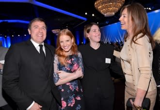 The Little Girl Steals the Show at the New-Look Oscar Nominees Lunch