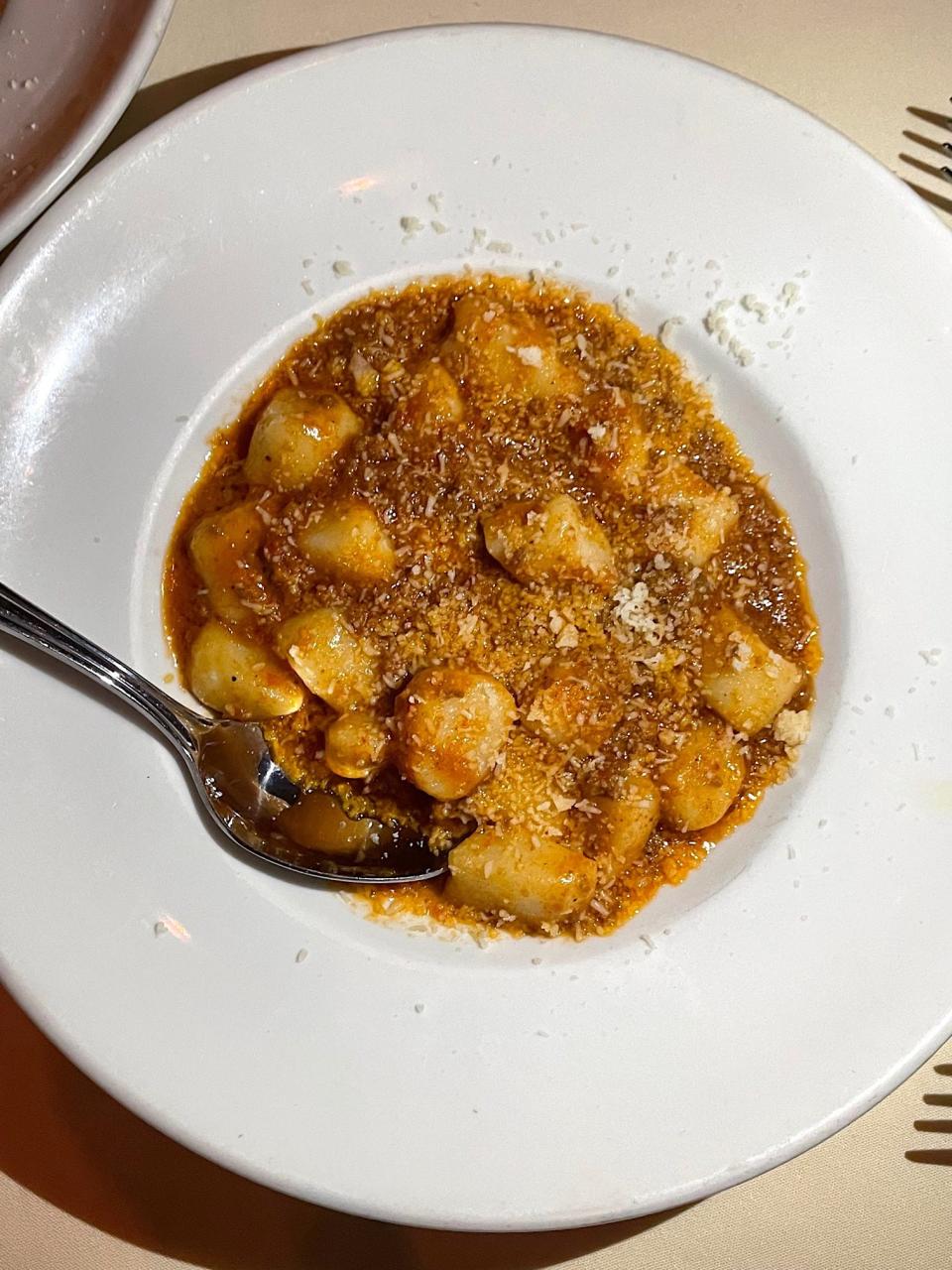 Giorgio Baldi's gnocchi