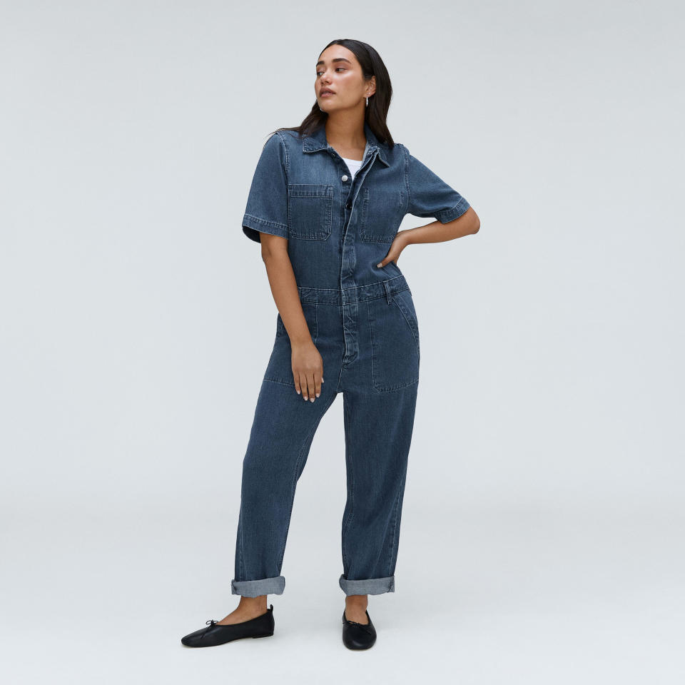 <p><a href="https://go.redirectingat.com?id=74968X1596630&url=https%3A%2F%2Fwww.everlane.com%2Fproducts%2Fwomens-supersoft-jean-coverall-mdw&sref=https%3A%2F%2Fwww.seventeen.com%2Ffashion%2Fstyle-advice%2Fg22548712%2Fcute-fall-outfits%2F" rel="nofollow noopener" target="_blank" data-ylk="slk:Shop Now;elm:context_link;itc:0;sec:content-canvas" class="link ">Shop Now</a></p><p>The Supersoft Jean Coverall</p><p>$59.00</p><p>everlane.com</p>