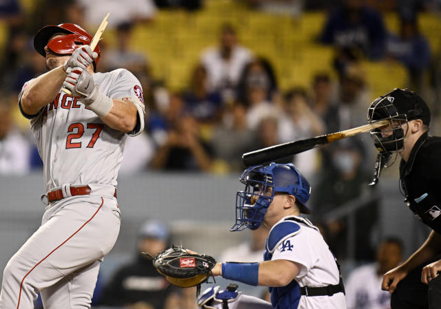 Mike Trout's First Career At Bat