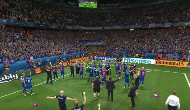 Iceland S Viking Clap Goes Viral After Amazing Euro 16 Performance