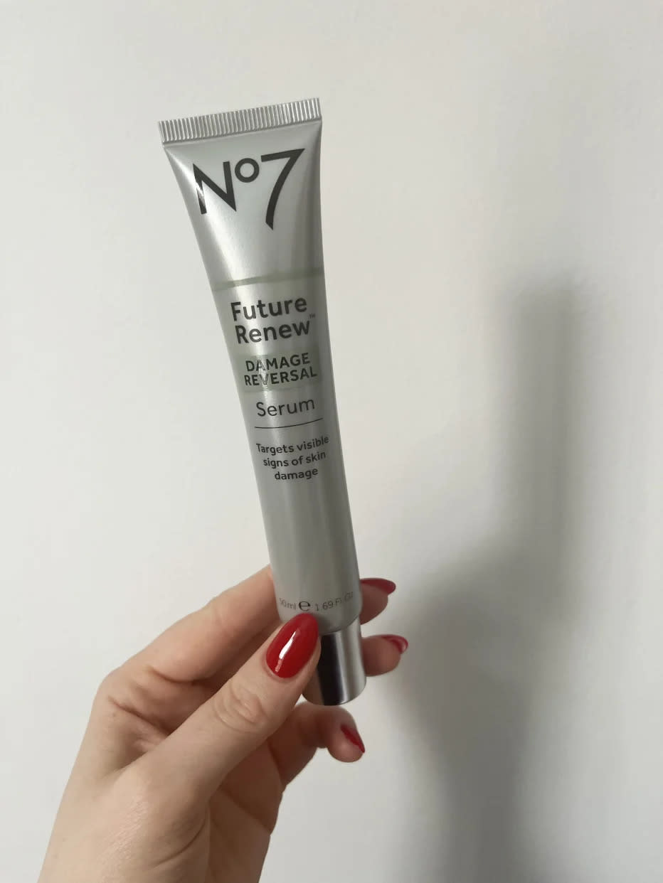 I found the No7 serum to be the best product from the Future Renew range. (Yahoo Life UK)