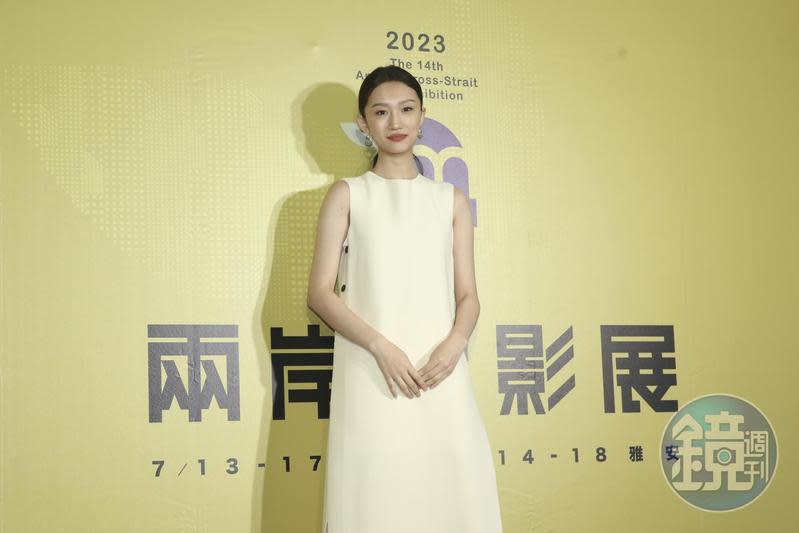 年僅20歲的王佳怡，以《滿江紅》劇組代表身分參與本屆兩岸電影展。