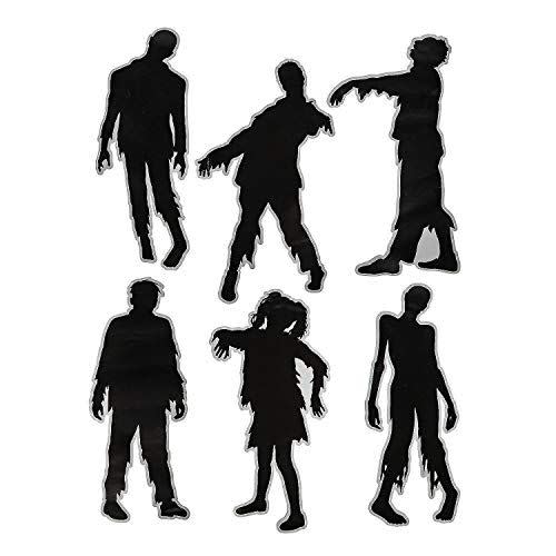 <p><strong>Fun Express</strong></p><p>amazon.com</p><p><strong>$25.17</strong></p><p>One word: zombies. You can never go wrong with them, and these cutouts are sure to creep out anyone who sees them—especially from a distance. Place them right in front of your windows for all passersby to see.</p>