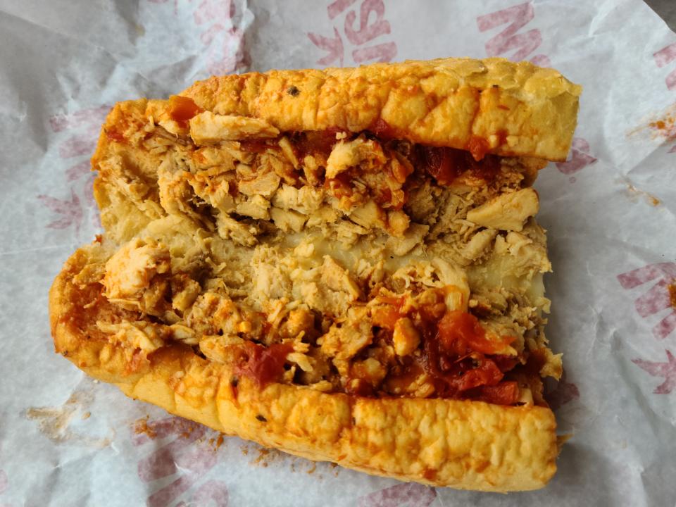 chicken cheesesteak pizza wawa hoagie