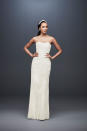 <p>Strapless dress. (Photo: Courtesy of David’s Bridal) </p>