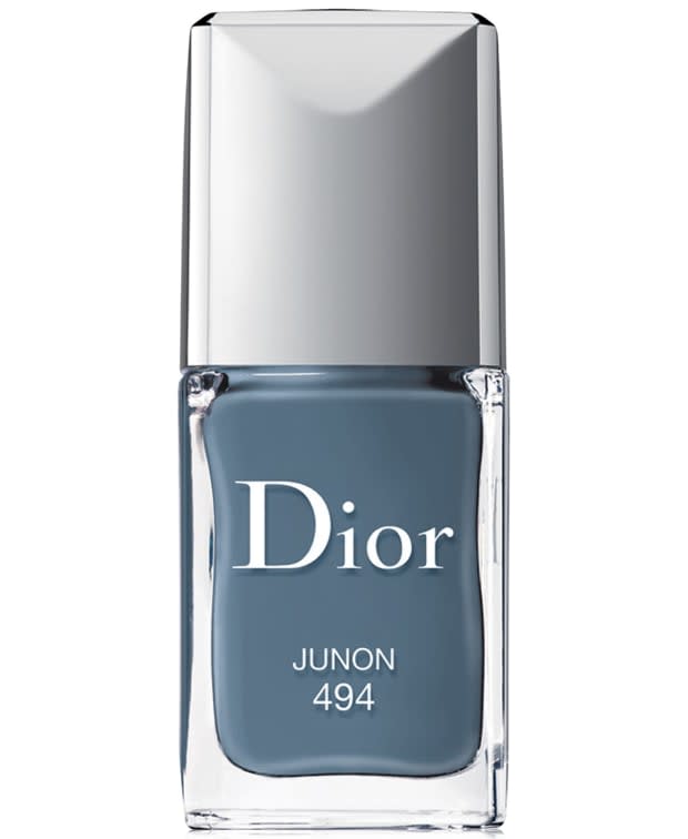 <p>Dior Nail Lacquer in Junon, $28, <a href="https://shop-links.co/1687122500541809624" rel="nofollow noopener" target="_blank" data-ylk="slk:available here;elm:context_link;itc:0;sec:content-canvas" class="link ">available here</a>.</p>