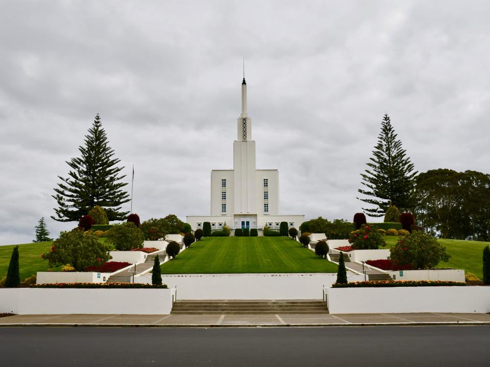 The Hamilton New Zealand LDS Temple on Nov. 2.