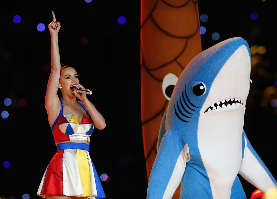 Katy Perry And Left Shark