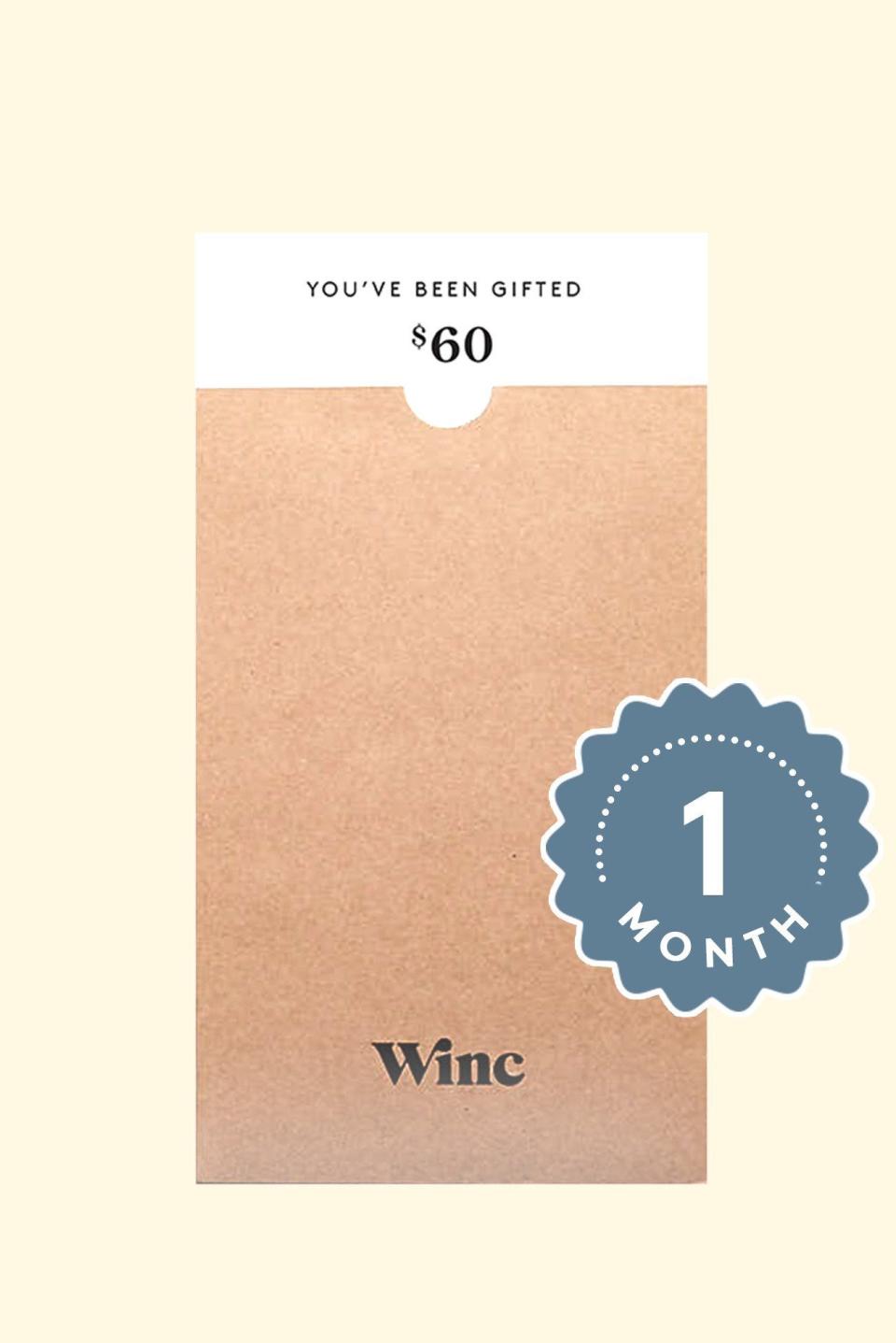 6) Wine Subscription Gift Card