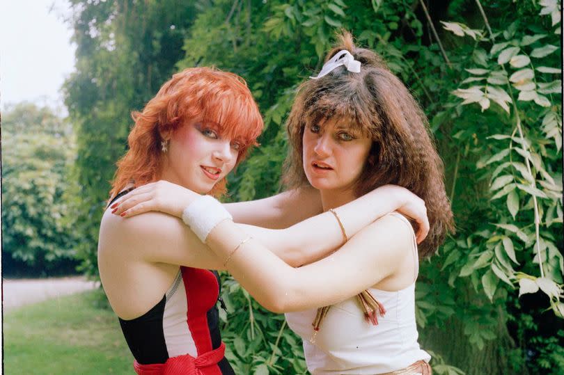 In the 1980s, author Kay Flavell recorded the stories of locals and businesses from in and around Lark Lane, Liverpool. Around 40 years later, she rediscovered her recordings and transcripts, turning the project into a published book. Pictured, Denyze Alleyne-Johnson and Mandarin Orange, performers at Larks in the Park