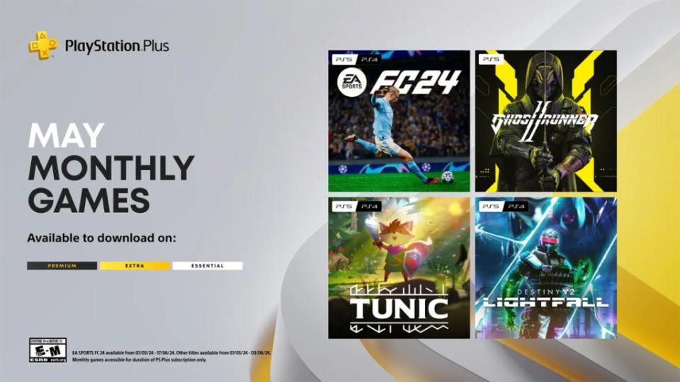 PS Plus Monthly Games for May Include Tunic, EA Sports FC 24, and More