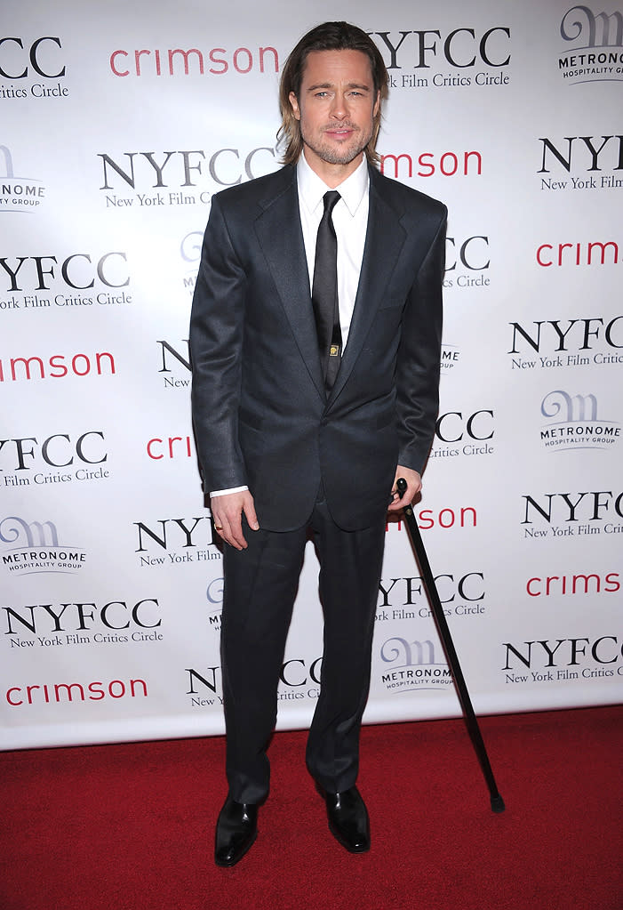 New York Film Critics Circle Awards 2012 Brad Pitt