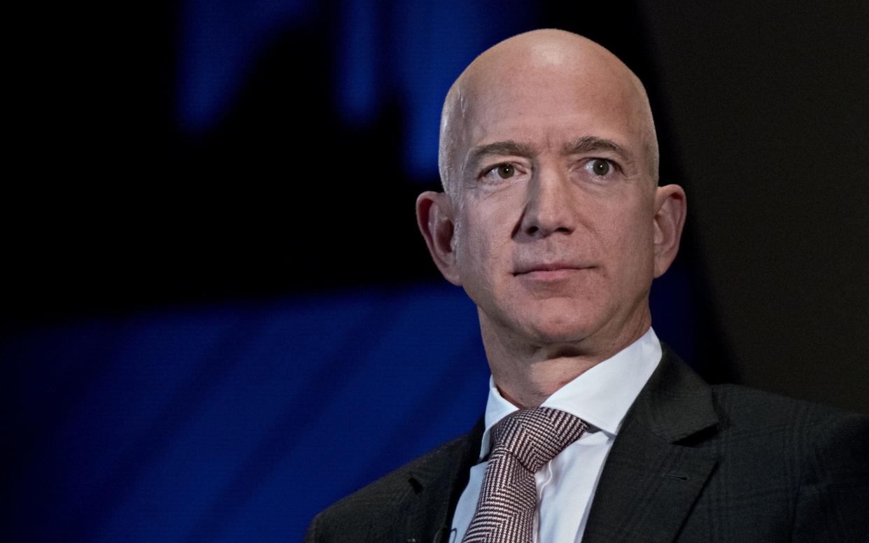 Mr Bezos said the threat was meant to pressure him into dropping an investigation into how it obtained text messages sent to his mistress, which were published in the US tabloid last month.    - Bloomberg