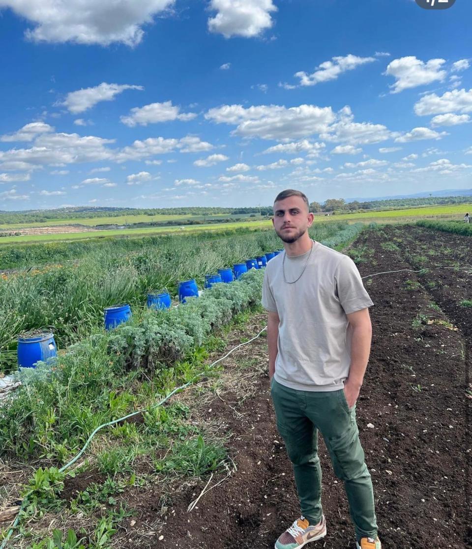 Itay Glisko, a 20-year-old serving in the Israel Defense Forces, was killed by Hamas militants in their attacks against Israel that began Oct. 7.