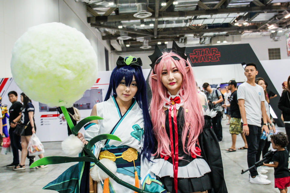 Cosplayers at Singapore Toy, Game & Comic Convention (STGCC) 2017. (PHOTO: Singapore Toy, Game & Comic Convention)