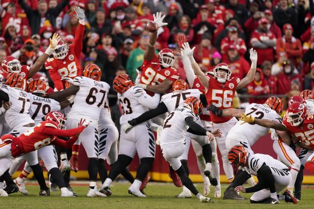 Cincinnati Bengals 27-24 Kansas City Chiefs: Evan McPherson kicks  game-winning field goal in overtime to lead Bengals to Super Bowl after  stunning comeback, NFL News