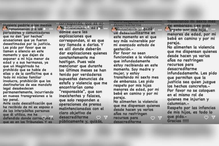 Nicole Neumann hizo un fuerte descargo por la presunta denuncia que realizará Fabián Cubero (Captura Instagram @nikitaneumannoficial)