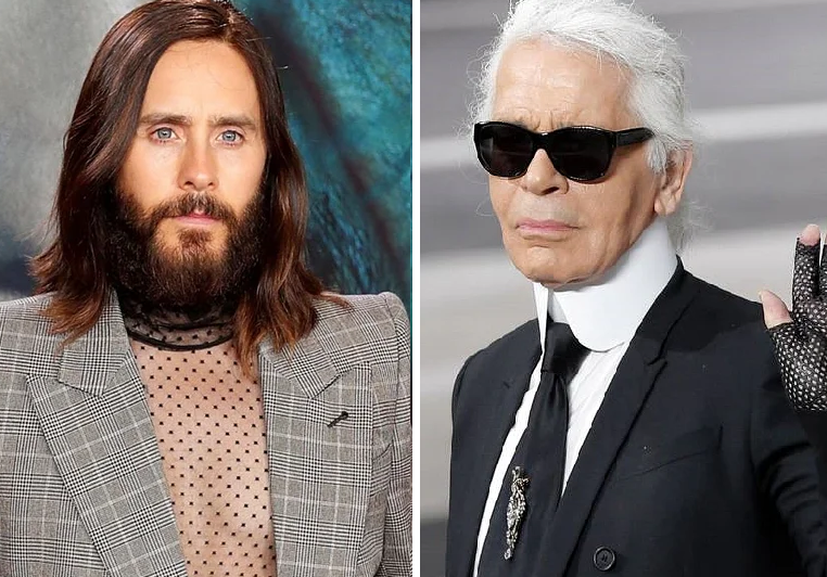 Jared Leto y Karl Lagerfeld / Cortesía